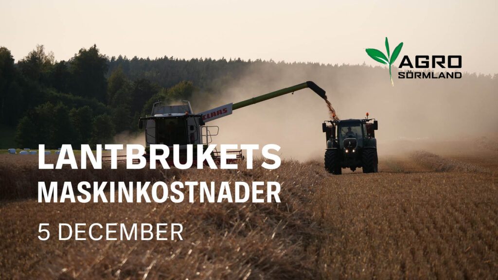 Lantbrukets maskinkostnader