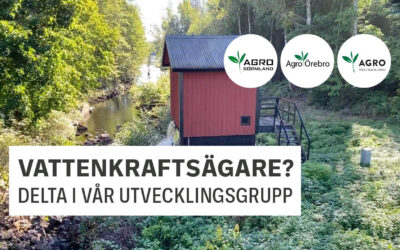 Vattenkraftsägare? Inbjudan att delta i utvecklingsgrupp