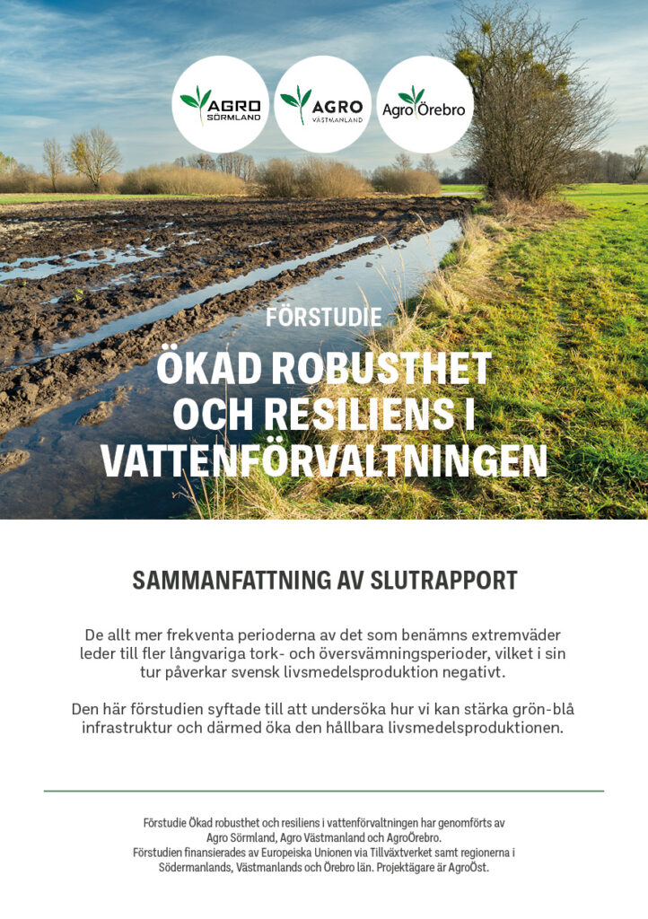 Ökad robusthet och resiliens i vattenförvaltningen, folder sid 1