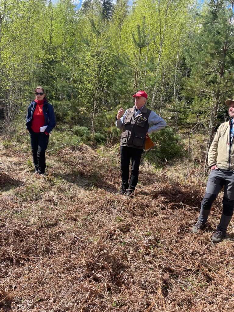 Eric Sundstedt, skogsförvaltare vid Kolningsanläggning