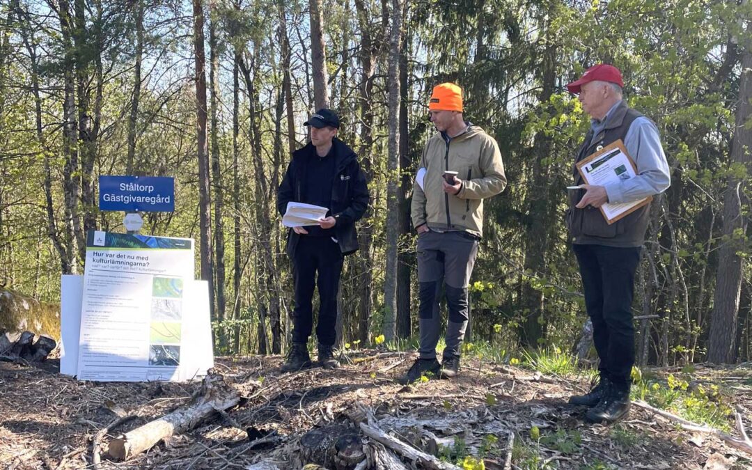 Referat Fältexkursion 6 maj - Kulturmiljöer i skogsbruket